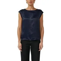 s.Oliver BLACK LABEL Rundhalsshirt mit Stretchanteil