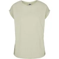 URBAN CLASSICS Kurzarmshirt Urban Classics Damen Ladies Extended Shoulder Tee (1-tlg)