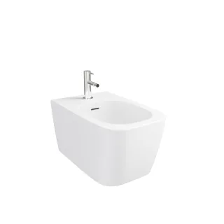 VitrA New Metropole Square Wand-Bidet mit verdeckter Befestigung Edelweiß,7908B401-0288 7908B401-0288