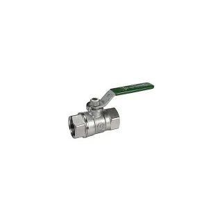 Giacomini Kugelhahn 2" R250W Schwermodel mit Hebelgriff, Messing chrom