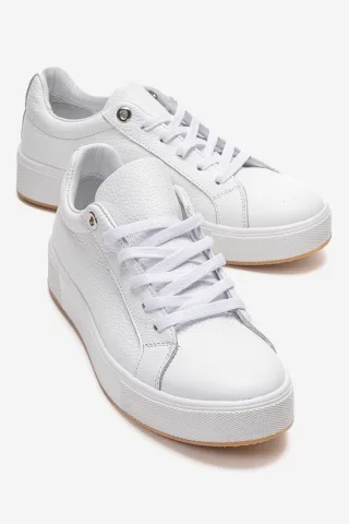 Pallen Leder Casual Sneaker