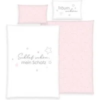 Baby Best Kinderbettwäsche – Kleiner Schatz - 100x135cm + 40x60cm, 100% Baumwolle