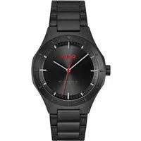 HUGO Quarzuhr #LIT 1530450, Armbanduhr, Herrenuhr, Edelstahlarmband, analog