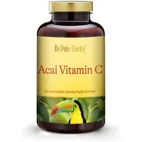 Dr. Peter Hartig Acai Vitamin C, zum Lutschen, Acai-Beere, Acerola-Kirsche, vegan, Presslinge, 120 Presslinge, 4-Monats-Vorrat à 240 g, Acai Vitamin C 120 Presslinge Lactose- Gluten- Hefefrei
