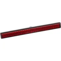 ZIEGER Katzenauge Rückstrahler "Line" rot 123 x 12,5 M5 Gewindebolzen E-geprüft