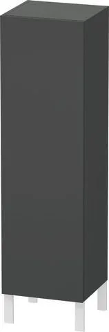 Duravit L-Cube Halbhochschrank Graphit Matt 400x363x1320 mm - LC1178L4949 LC1178L4949