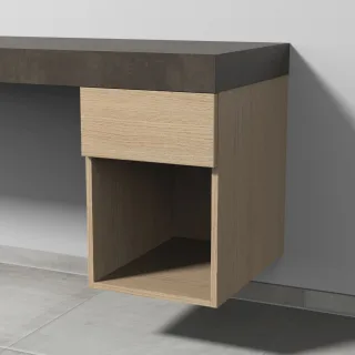 Sanipa Anbau-/Solitärschrank 2morrow (P1351) 510x350x520 Eiche-Nordic, P135148 P135148