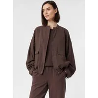 comma Funktionsjacke Indoor-Jacke Lässiger Blouson im Boxy Fit mit Stehkragen