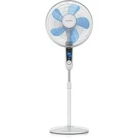 Brandson Standventilator DC Lüfter, leise, Fernbedienung, energiesparend, Oszillation 30 Watt, 45,5 cm Durchmesser, NTV Sieger 2026, 25 Geschwindigkeitsstufen, mobiler Lüfter GS-Geprüft