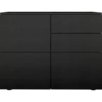 borchardt Möbel Kommode Rova, Sideboard Breite 93 cm, Push-To-Open, verstellbare Einlegeböden, viel Stauraum, Breite 93cm