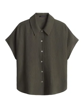 Opus - Bluse - Fasinga grün - Gr. - 34