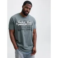 Jack & Jones PlusSize T-Shirt JJELOGO TEE SS ONECK 2 COL AW25 NOOS PLS