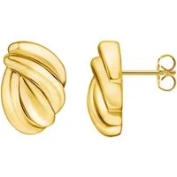 THOMAS SABO Paar Ohrstecker Organische Formen Ohrstecker gedreht