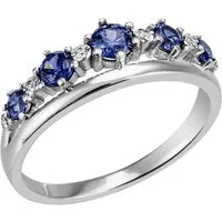 Firetti Fingerring Schmuck Geschenk Silber 925 Silberring Farbstein, mit Zirkonia (synth)