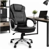 Mucola Schreibtischstuhl Chefsessel Bürostuhl 120 KG Drehstuhl Schreibtischstuhl Gaming Stuhl (Stück), Rückenlehne mit integrierter Kopfstütze
