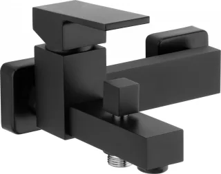 Neuesbad Serie 500 Wannenarmatur Aufputz, schwarz matt NB1DEBBZN10M1