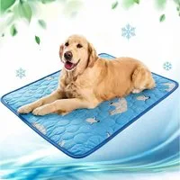 Ledander Hundematte Kühlmatte für Hunde Selbst Kühlende Hundematte Sommer Kühlkissen, hundematte für Zuhause Unterwegs oder im Auto