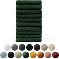 Blumtal Gästehandtücher Premium 10er Set Gästehandtücher rechteckig 30x50cm, Frottee (10-St), Handtücher Set, 100% Baumwolle