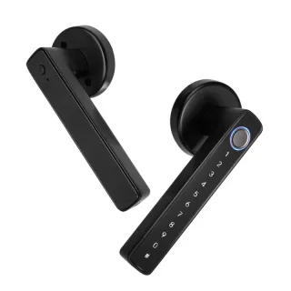 MOES ZAL21 Bluetooth/Zigbe Smart Door Lock 5-In-1 Unlock High-Accuracy Biometric Bluetooth Fingerprint Tuya APP Control