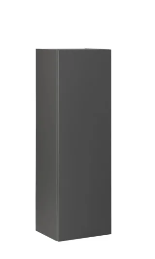 Fackelmann NEW YORK Midi-Schrank 33x102x28,5 grau matt 1Tür, 84927 84927