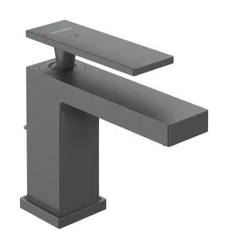 Hansgrohe Waschtischmischer 80 Tecturis E CoolStart EcoSmart Brushed Black Chrome,73002340 73002340