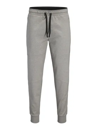 JACK&JONES - JPSTGORDON BASE SWEAT PANTS SN Light Grey Melange - Gr. - L