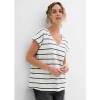 bonprix T-Shirt oversize Passform, aus Baumwolle, mit Kurzarm