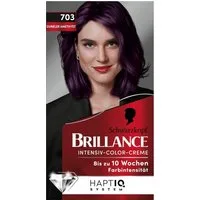 Schwarzkopf Haarfarbe Brillance Intensiv-Color-Creme 703 Dunkler Amethyst