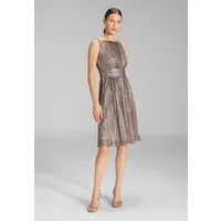 SWING Cocktailkleid - Cocktailkleid aus Plissee Taillierter Schnitt mit ausgestelltem Rockteil