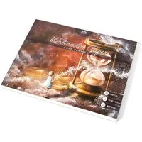 MozArt Supplies Zeichenblock Premium Aquarellpapier Aquarellblock Zeichenblock, A4 30 Blatt 300 g/m²