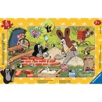 Ravensburger Puzzle Kinderpuzzle 15 Teile - Der kleine Maulwurf und seine Freunde, Puzzleteile