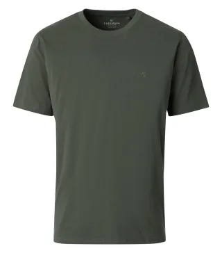 CASAMODA - T-Shirt unifarben 004200 grün - Gr. - M
