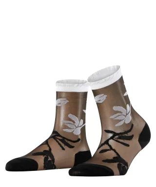FALKE - FALKE Garden Villa Damen black - Gr. - 39.5