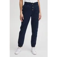 OXMO Chinohose OXCobie Stoffhose mit Paperbag-Bund