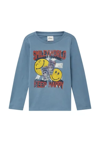 s.Oliver - T-Shirt blau - Gr. - 122