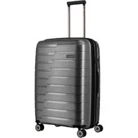 travelite Trolley AIR BASE Reisekoffer Hartschale, 4 Rollen, kratzresistenter Oberfläche und cleverer Innenaufteilung