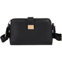 David Jones Schultertasche David Jones Elegance Multi-Zip Crossbody, Multi-Zip-Design, Kunstleder, kompakte Größe.