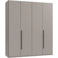 Wimex Drehtürenschrank Kleiderschrank London, in den Breiten 180cm, 225cm oder 270cm (mit verschiedenen Griffen in goldfarben, silberfarben oder schwarz) wahlweise mit Basic- oder Premium-Ausstattung erhältlich