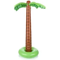 FunX Aufblasbares Partyzubehör Aufblasbare Palme XXL 180 cm, Sommer Party Zubehör für Beach-Partys