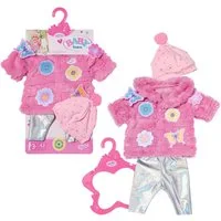 Zapf Creation® Puppenkleidung Zapf Creation 833834 - BABY born Flauschmantel 43cm