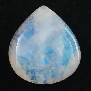 29,68 ct Mondstein mit  Blautönen - Blauer Heilstein mit Zertifikat