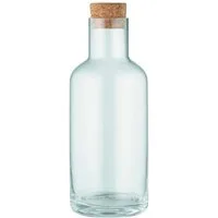 blomus Wasserkaraffe -HYDRA- Karaffe aus Glas, mit Korkdeckel, Wasserkrug, (1x Karaffe inkl. Korkdeckel), mundgeblasenes Glas, verschiedene Größen, raffinierte Eleganz