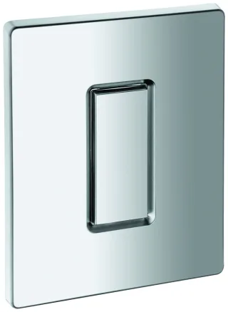 Grohe Abdeckplatte 42377 mit Drucktaste mattchrom, 42377P00 42377P00