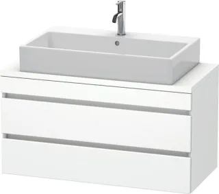 Duravit DuraStyle Konsolenwaschtischunterbau wandhängend Weiß Matt 1000x478x512 mm - DS530901818 DS530901818
