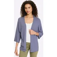 heine Strickjacke Strickjacke 3/4-Arm Jersey