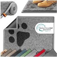 KESSER Fußmatte Schmutzfangmatte rutschfest für Innen- & Außenbereich, Höhe: 7 mm, Teppich für Wohnungseingang, Büro & Vorzimmer