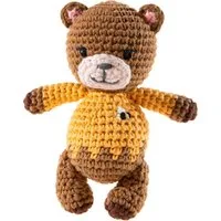 Heunec® Kuscheltier Crochi, Häkel-Freund Bär