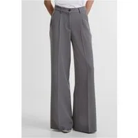 URBAN CLASSICS Stoffhose Ladies Wide Leg Trousers