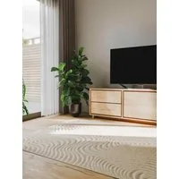 benuta Teppich Leo, rechteckig, Höhe: 11 mm, Teppich Wohnzimmer, Esszimmer, Schlafzimmer, Flur, Skandi Boho, Modern