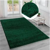 Bruno Banani Hochflor-Teppich Shaggy Soft, rechteckig, Höhe: 30 mm, gewebt, Uni Farben, besonders weich und kuschelig, Kundenliebling
